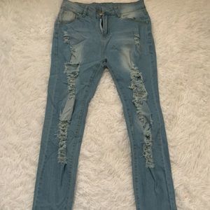 Shein Ripped skinny jeans
